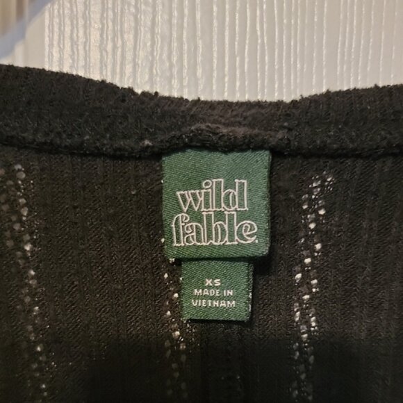 Black Long Sleeve Women's Top - Picture 7 of 7